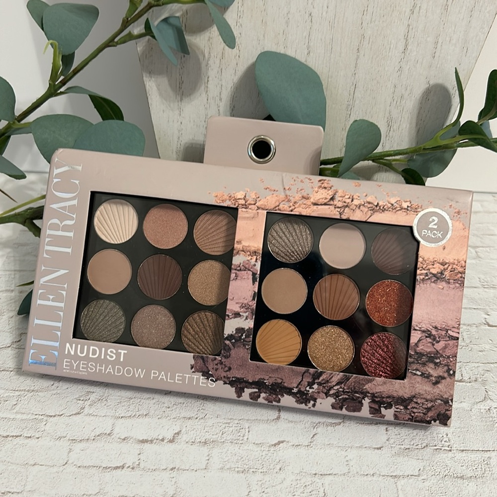 NIB Ellen Tracy Nudist Eyeshadow Palettes